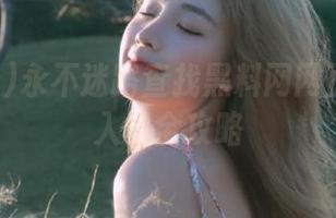永不迷路查找黑料网网页的官网入口全攻略